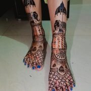 Foot mehndi