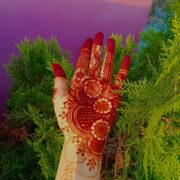 Simple mehndi