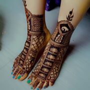 Foot mehandi