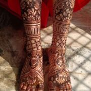 Foot mehandi