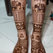 Foot full length Mehandi